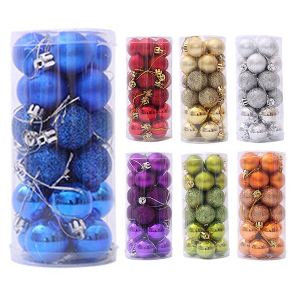 24pcs/lot 30mm christmas tree decor ball bauble diy xmas party wedding hanging ball ornament for home christmas decorations gift
24pcs/lot 30mm christmas tree decor ball bauble diy xmas party wedding hanging ball ornament for home christmas decorations gift