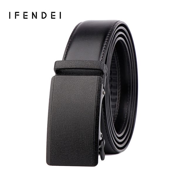ifendei genuine leather belt men fashion automatic buckle belts 130cm black business men's strap wild for suit jeans, Black;brown
ifendei genuine leather belt men fashion automatic buckle belts 130cm black business men's strap wild for suit jeans, Black;brown