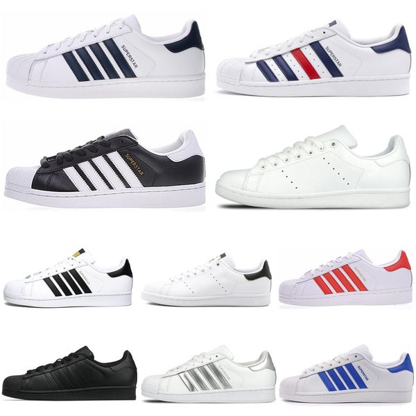 2020 fashion smith designer shoes superstars women men casual chaussures stan chaussures flats sport sneakers 36-44, Black
2020 fashion smith designer shoes superstars women men casual chaussures stan chaussures flats sport sneakers 36-44, Black