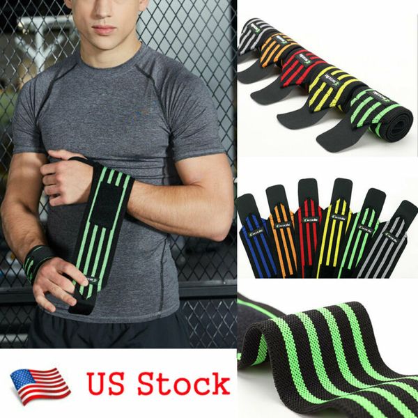 

Sport Wrist Weight Lifting Strap Fitness Gym Wrap Bandage Hand Support Wristband