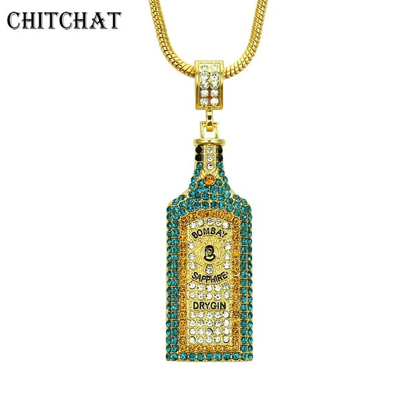big wine bottle necklaces full rhinestone iced out pendants hip hop men women gold color vogue jewelry for rocker cj191223, Silver
big wine bottle necklaces full rhinestone iced out pendants hip hop men women gold color vogue jewelry for rocker cj191223, Silver