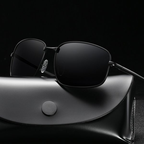 classical retro polarized sunglasses men brand designer sun glasses men male square metail frame eyewear driving, White;black
classical retro polarized sunglasses men brand designer sun glasses men male square metail frame eyewear driving, White;black