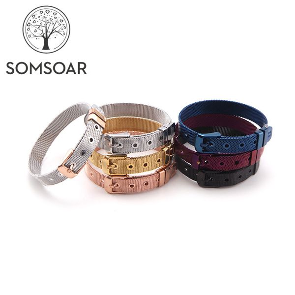somsoar jewelry color mesh stianless steel bracelet royalblue & coffer purple mesh bangle fit diy slide charms 10pcs/lot, Golden;silver
somsoar jewelry color mesh stianless steel bracelet royalblue & coffer purple mesh bangle fit diy slide charms 10pcs/lot, Golden;silver
