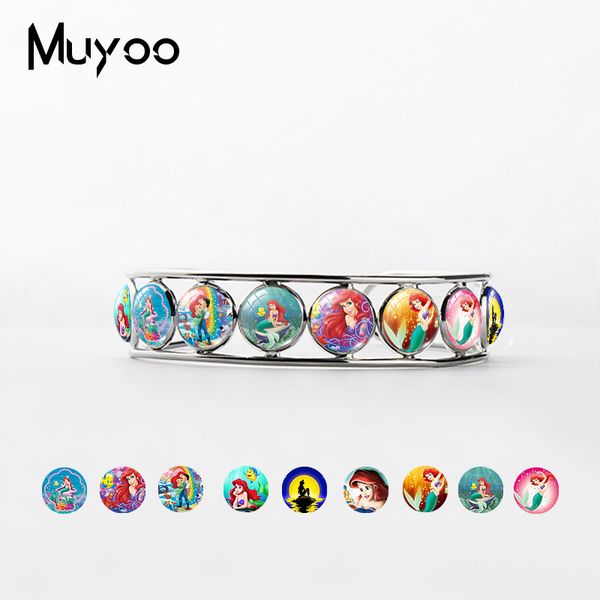 beauty little mermaid ariel princess sweet lovely mermaid glass dome bangles lovely hand craft gifts jewelry bangles, Black
beauty little mermaid ariel princess sweet lovely mermaid glass dome bangles lovely hand craft gifts jewelry bangles, Black