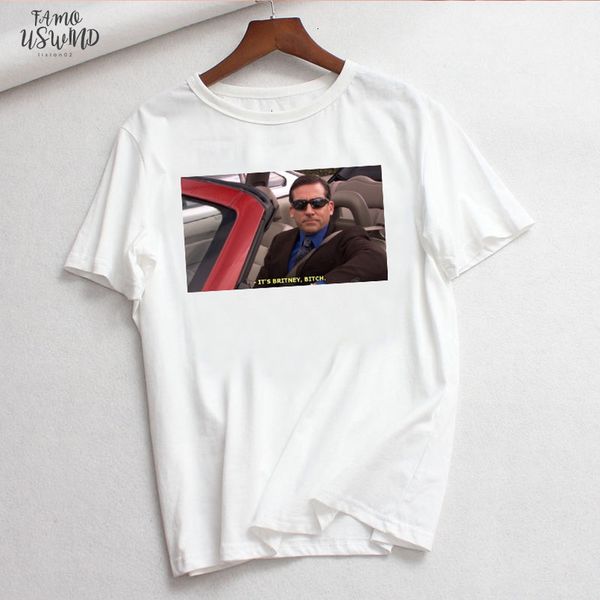 it s britney bitch printing interesting fashion tees casual female loose short sleeved harajuku new letters loose t shirt, White
it s britney bitch printing interesting fashion tees casual female loose short sleeved harajuku new letters loose t shirt, White
