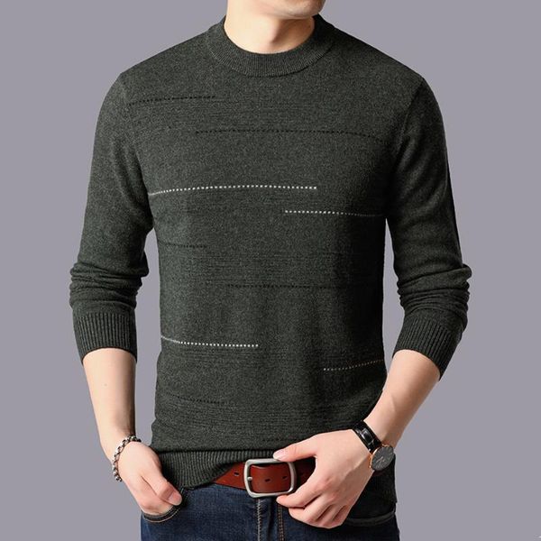 mens 100% wool knit sweater pullover basic o neck for autumn winter striped fashion casual bo25681230, White;black
mens 100% wool knit sweater pullover basic o neck for autumn winter striped fashion casual bo25681230, White;black