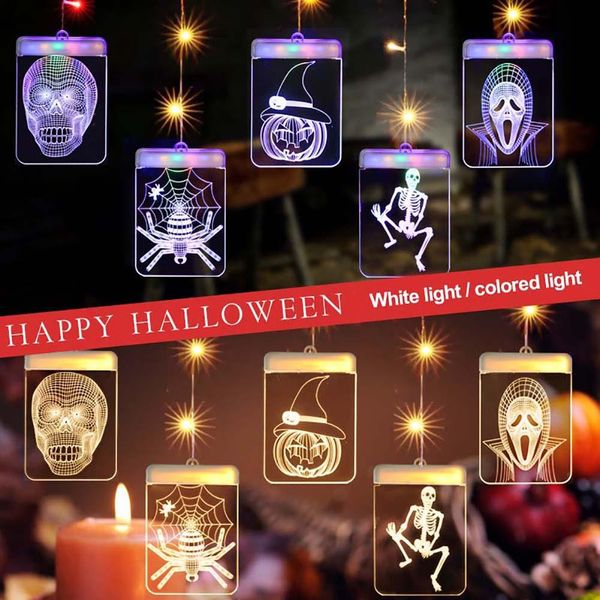 1.5m led stringed lights usb powered led lights halloween pumpkin skull ghost spider hainging pendant party halloween decoration
1.5m led stringed lights usb powered led lights halloween pumpkin skull ghost spider hainging pendant party halloween decoration