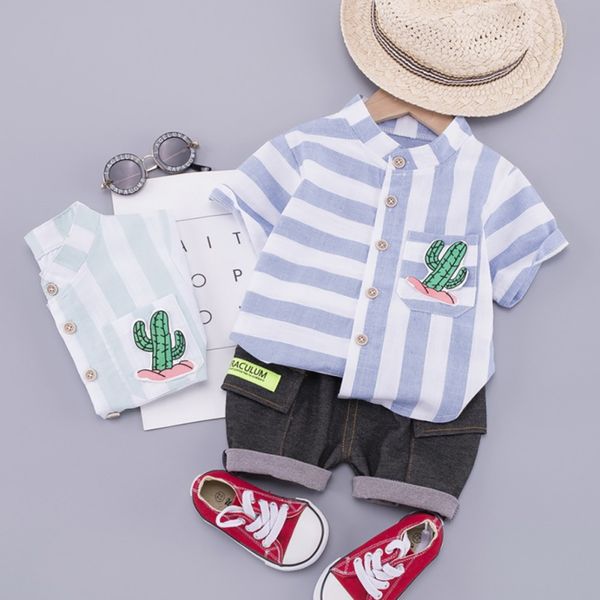 summer children clothing baby boys clothes short sleeve cartoon cactus pattern shirt+shorts casual outfits set 2pcs new, White
summer children clothing baby boys clothes short sleeve cartoon cactus pattern shirt+shorts casual outfits set 2pcs new, White