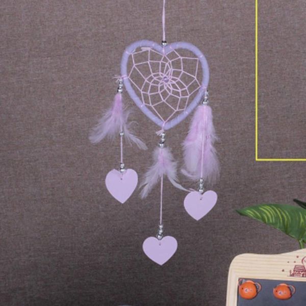 романтический персик сердце ручной работы ловец снов висит с перьями стены автомобиля висит украшение орнамент ловец снов подарок 
романтический персик сердце ручной работы ловец снов висит с перьями стены автомобиля висит украшение орнамент ловец снов подарок