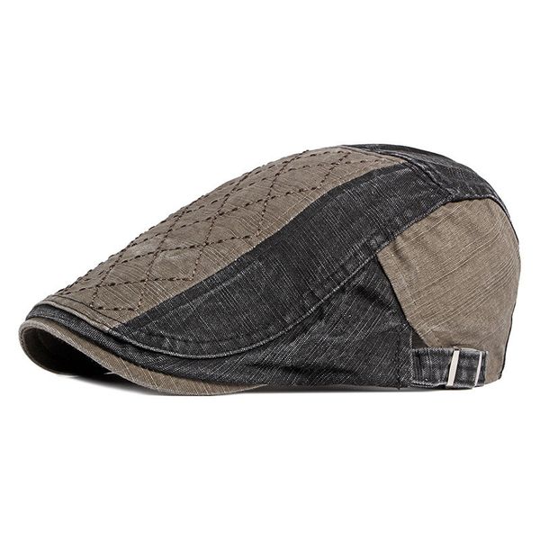 2020 spring and summer new cotton peaked cap female literary retro korean beret male british forward hat thin section, Blue;gray
2020 spring and summer new cotton peaked cap female literary retro korean beret male british forward hat thin section, Blue;gray