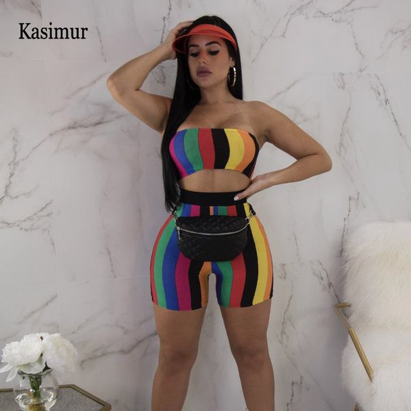 kasimur 2018 summer new style women stretch fabric print two piece set womens strapless tank elastic waist tight shorts, Gray
kasimur 2018 summer new style women stretch fabric print two piece set womens strapless tank elastic waist tight shorts, Gray