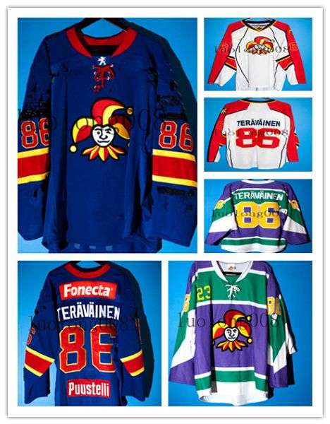 2012-13 jokerit хельсинки клоун теуво теравайнен хоккей джерси вышивка прошитый настроить любой номер и название трикотажных изделия, Black;red
2012-13 jokerit хельсинки клоун теуво теравайнен хоккей джерси вышивка прошитый настроить любой номер и название трикотажных изделия, Black;red