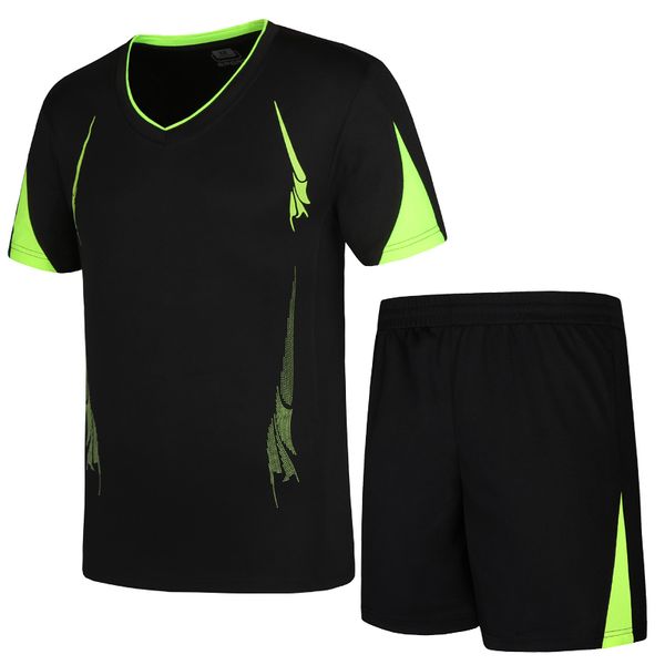 2019 demix short tracksuit quick dry men's sportswear gym running set short t-shirt shorts fitness sport suit, Black;blue
2019 demix short tracksuit quick dry men's sportswear gym running set short t-shirt shorts fitness sport suit, Black;blue