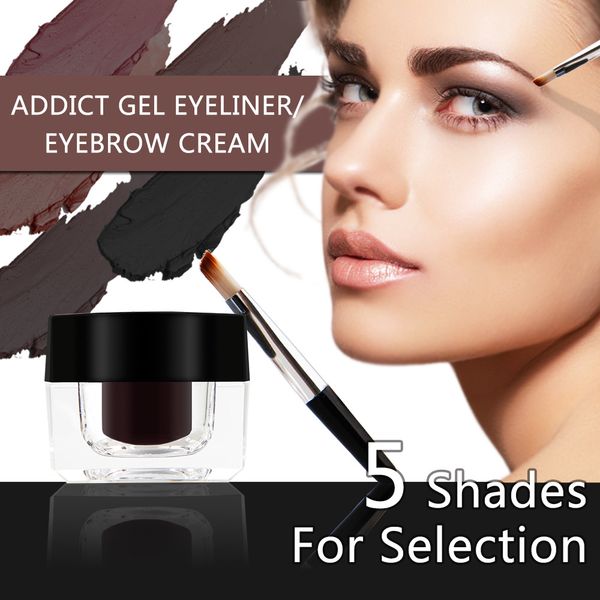 5 colors eyebrow cream eyeliner gel lasting waterproof anti-sweat no fading eye brow enhancers charming eye makeup
5 colors eyebrow cream eyeliner gel lasting waterproof anti-sweat no fading eye brow enhancers charming eye makeup