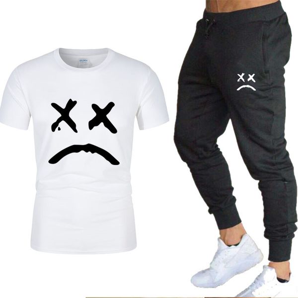 2020 track suit set summer outfits two piece set male t-shirt pants training tracksuit mens leisure fitness joggers sportswear, Gray
2020 track suit set summer outfits two piece set male t-shirt pants training tracksuit mens leisure fitness joggers sportswear, Gray
