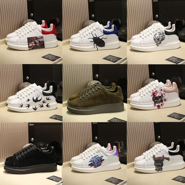 2020 designer shoes graffiti pattern women men leather suede platform flat casual shoe reflective triple vintage platform sneakers 36-45, Black
2020 designer shoes graffiti pattern women men leather suede platform flat casual shoe reflective triple vintage platform sneakers 36-45, Black