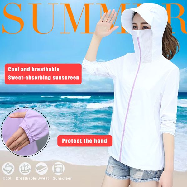 anti-uv zipper coat for women sunscreen loose sleeve breathable causal jackets nyz shop, Black;brown
anti-uv zipper coat for women sunscreen loose sleeve breathable causal jackets nyz shop, Black;brown