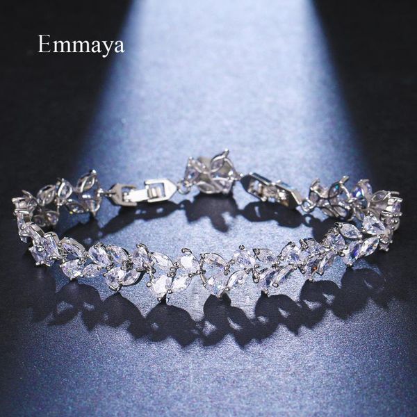 emmaya 2020 fashion jewelry three color bracelet with cubic zircon for women banquet ornament dainty gift, Black
emmaya 2020 fashion jewelry three color bracelet with cubic zircon for women banquet ornament dainty gift, Black