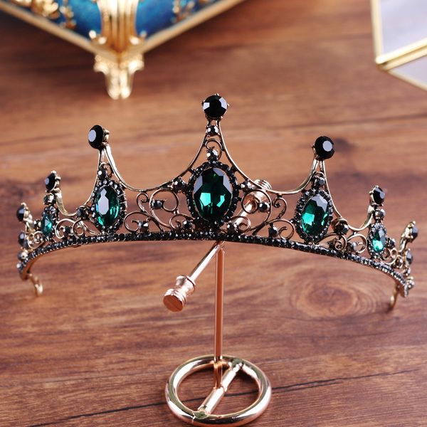 black crown bridal tiaras princess queen headband pageant baroque crowns bridal hair jewelry accessories wedding hair jewelry, Golden;white
black crown bridal tiaras princess queen headband pageant baroque crowns bridal hair jewelry accessories wedding hair jewelry, Golden;white