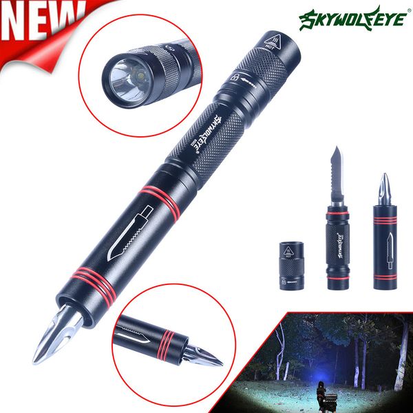 skywolfeyeled more function long s strong light band knife flashlight outdoors seek survival can charge flashlight
skywolfeyeled more function long s strong light band knife flashlight outdoors seek survival can charge flashlight