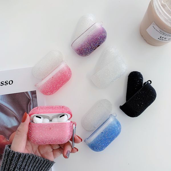 luxury glitter protective case for airpods pro bluetooth earphone bling hard pc cover shell for airpods 3 with hook
luxury glitter protective case for airpods pro bluetooth earphone bling hard pc cover shell for airpods 3 with hook