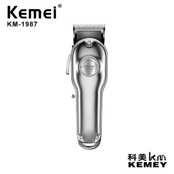 kemei 1987 professional electric styling tools all metal hair clipper powerful cordless hair trimmer men silver gold haircut machine barber
kemei 1987 professional electric styling tools all metal hair clipper powerful cordless hair trimmer men silver gold haircut machine barber