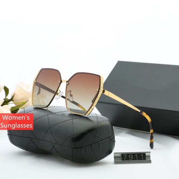 designer womens sunglasses summer woman sunglasses uv400 7911 5 colors options with box, White;black
designer womens sunglasses summer woman sunglasses uv400 7911 5 colors options with box, White;black