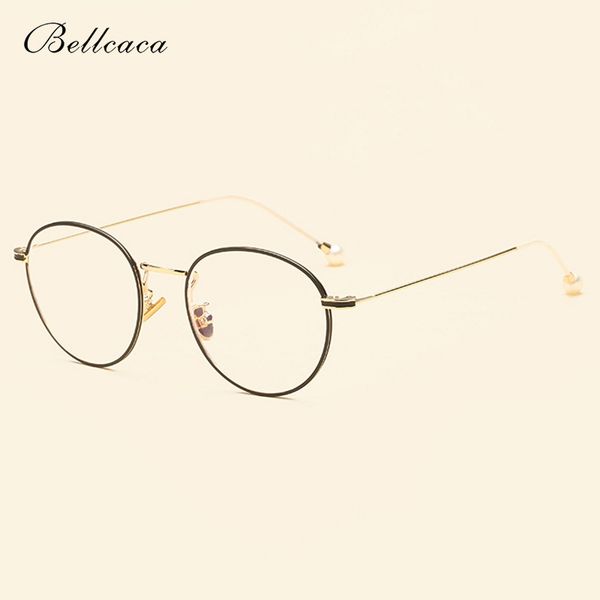 bellcaca spectacle frame women round eyeglasses computer optical clear lens circular vintage glasses frame for female bc355, Black
bellcaca spectacle frame women round eyeglasses computer optical clear lens circular vintage glasses frame for female bc355, Black