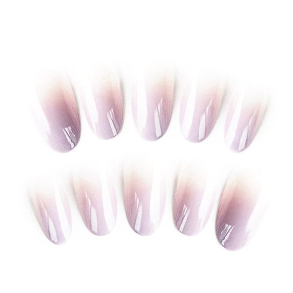 24pcs women fake nails tips gradient color rounded head diy manicure decoration false nails js11, Black
24pcs women fake nails tips gradient color rounded head diy manicure decoration false nails js11, Black