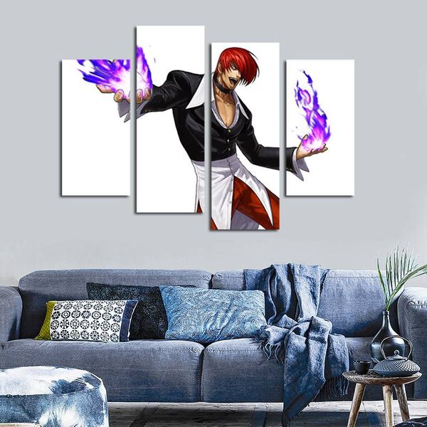 4pcs/set unframed iori yagami anime poster print on canvas wall art picture for home and living room decor
4pcs/set unframed iori yagami anime poster print on canvas wall art picture for home and living room decor