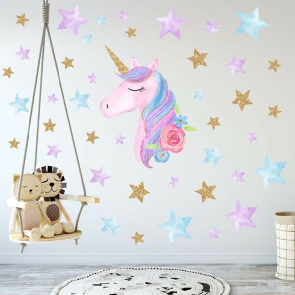 tender and romantic rainbow unicorn love stars wall sticker girls bedroom wall decal art nursery home decor
tender and romantic rainbow unicorn love stars wall sticker girls bedroom wall decal art nursery home decor