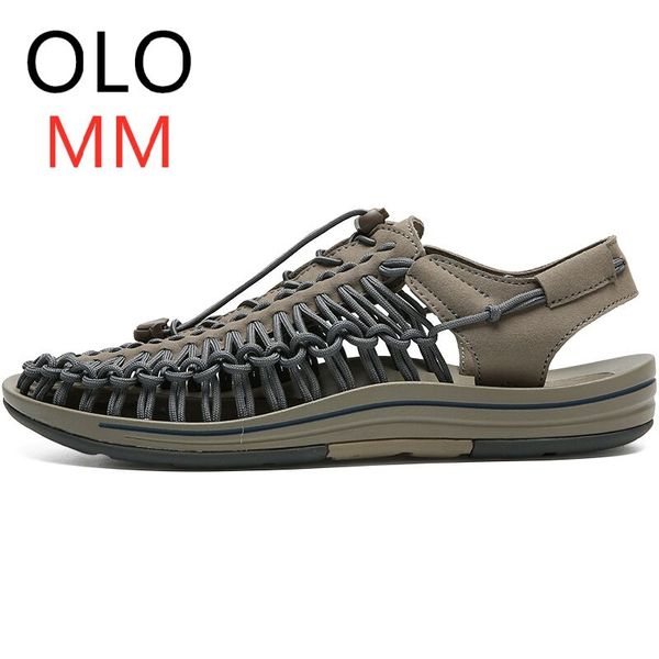 olomm new 2019 summer men sandals fashion handmade weaving design breathable casual beach shoes unique brand sandals for men, Black
olomm new 2019 summer men sandals fashion handmade weaving design breathable casual beach shoes unique brand sandals for men, Black