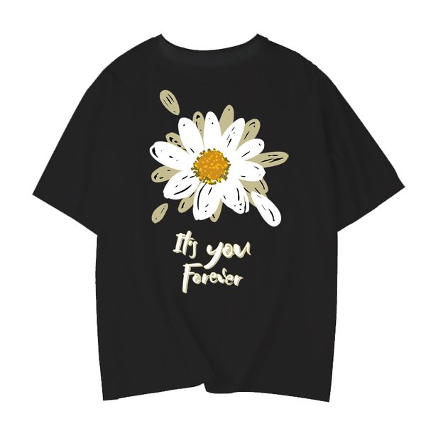 hyh женская летняя футболка с коротким рукавом цветочные печати streetwear крупногабаритные футболка, White
hyh женская летняя футболка с коротким рукавом цветочные печати streetwear крупногабаритные футболка, White