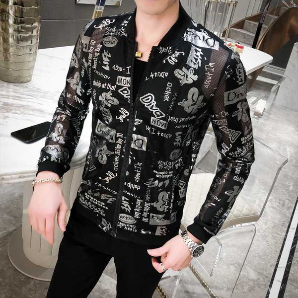 chaqueta hombre солнцезащитный одежда прическа отдел jacket социология сыпучие пальто человек 2020 летняя мода сияющий night одежда, Black;brown
chaqueta hombre солнцезащитный одежда прическа отдел jacket социология сыпучие пальто человек 2020 летняя мода сияющий night одежда, Black;brown