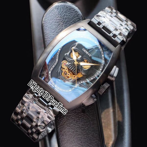 new croco collections skull skeleton black tattoo dial automatic mens watch pvd steel all black stainless steel bracelet puretime e92a1, Slivery;brown
new croco collections skull skeleton black tattoo dial automatic mens watch pvd steel all black stainless steel bracelet puretime e92a1, Slivery;brown