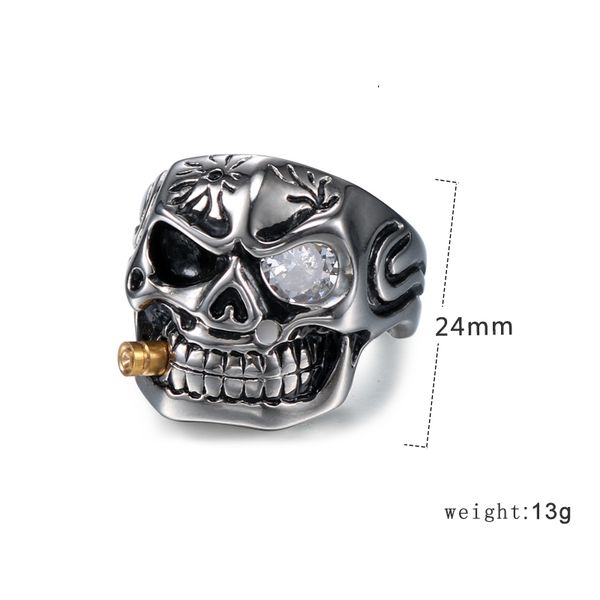 domineering smoke head skull punk finger ring jewelry for men silver knuckle gothic color man anel unicorn rider rings, Golden;silver
domineering smoke head skull punk finger ring jewelry for men silver knuckle gothic color man anel unicorn rider rings, Golden;silver
