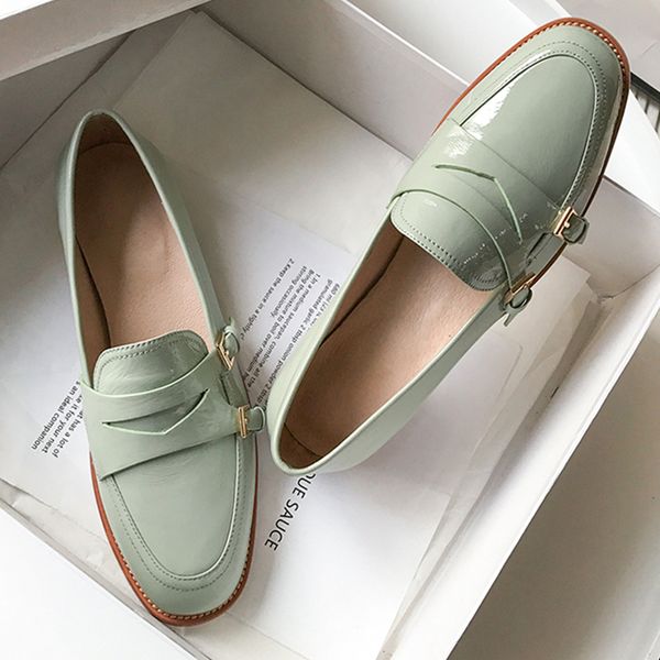 women's flats oxford shoes woman genuine leather sneakers ladies brogues slipon vintage casual shoes oxfords for women, Black
women's flats oxford shoes woman genuine leather sneakers ladies brogues slipon vintage casual shoes oxfords for women, Black
