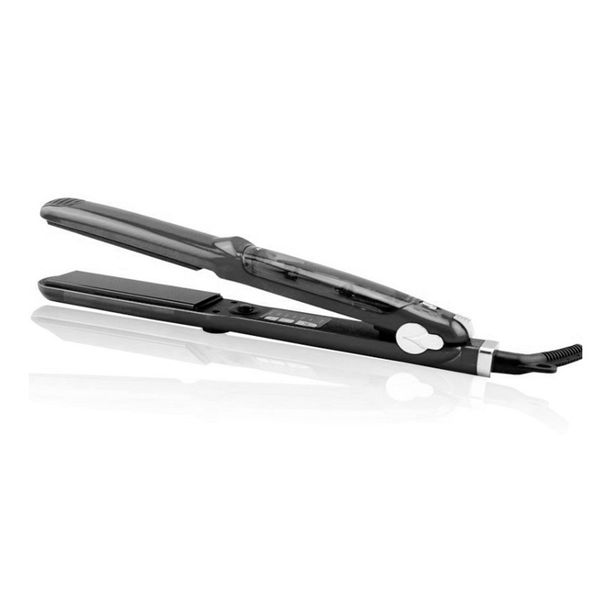 professional ceramic steam hair straightening dual-use spray steam hair straightener eu plug, Black
professional ceramic steam hair straightening dual-use spray steam hair straightener eu plug, Black