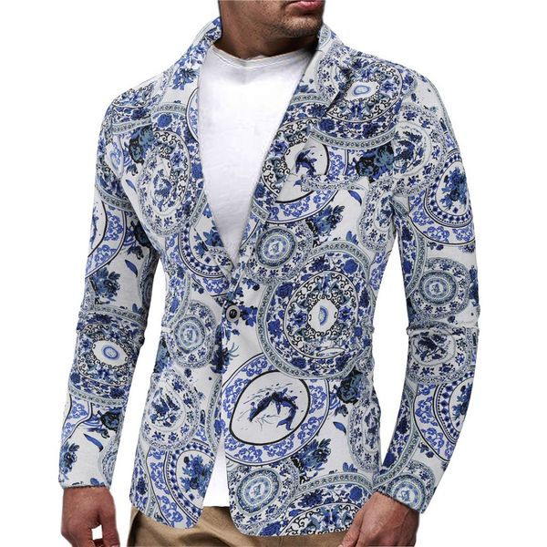vintage ethnic printed blazer men casual cardigan blazer masculino slim fit dress floral suit men sobretudo masculino, White;black
vintage ethnic printed blazer men casual cardigan blazer masculino slim fit dress floral suit men sobretudo masculino, White;black