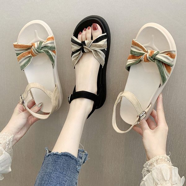 roman sandals wedge beach shoes summer heels 2020 women's muffins shoe espadrilles platform all-match gladiator sandals, Black
roman sandals wedge beach shoes summer heels 2020 women's muffins shoe espadrilles platform all-match gladiator sandals, Black