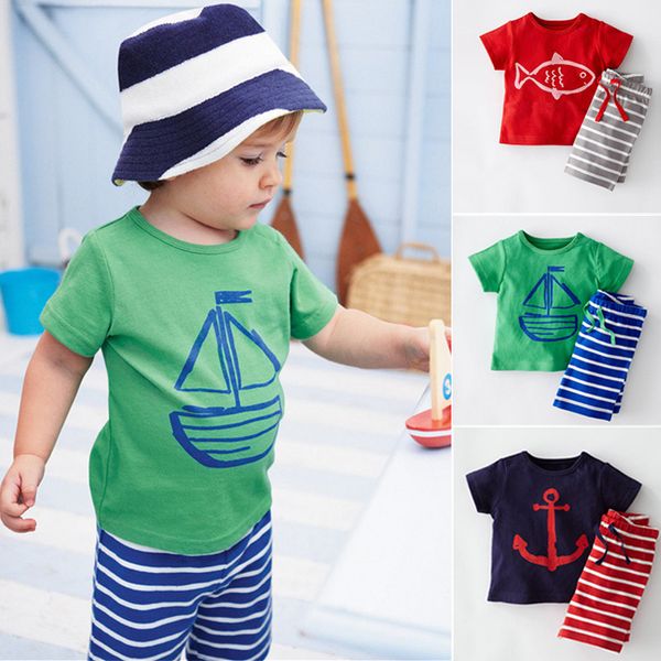 kids clothes 3 designs summer t-shirt + shorts 2 piece sets kids designer clothes boys short sleeve cartoon t-shirt striped shorts jy143, White
kids clothes 3 designs summer t-shirt + shorts 2 piece sets kids designer clothes boys short sleeve cartoon t-shirt striped shorts jy143, White