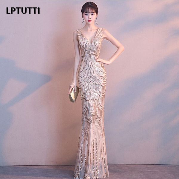lptutti sequin v-neck plus size new for women elegant date ceremony party prom gown formal gala luxury long evening dresses, White;black
lptutti sequin v-neck plus size new for women elegant date ceremony party prom gown formal gala luxury long evening dresses, White;black