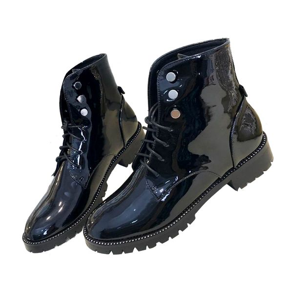 thick bottom fashion wild designer martin boots women's dr martin boots genuine waterproof motorcycle boots women shoes women dr martin, Black
thick bottom fashion wild designer martin boots women's dr martin boots genuine waterproof motorcycle boots women shoes women dr martin, Black
