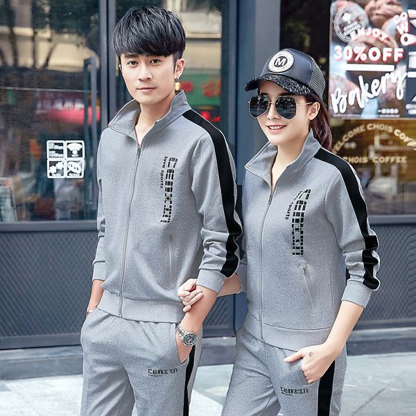women men tracksuit sportswear autumn casual jogger running workout set letter printed zi up jacket sweatshirt+pant sweatsuits, Black;blue
women men tracksuit sportswear autumn casual jogger running workout set letter printed zi up jacket sweatshirt+pant sweatsuits, Black;blue