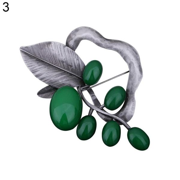 women's vintage leaf shape breastpin charm stone country style collar brooch pin stylish sweet gift for girlfriend, Gray
women's vintage leaf shape breastpin charm stone country style collar brooch pin stylish sweet gift for girlfriend, Gray