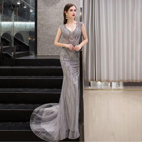 party dresses dubai luxury evening gray mermaid beading diamont hook back gowns, White;black
party dresses dubai luxury evening gray mermaid beading diamont hook back gowns, White;black