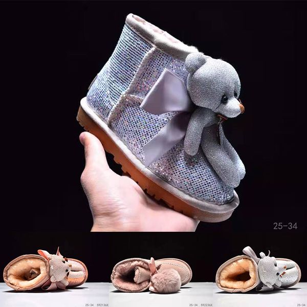 2020 cute kids luxury designer shoes girls winter shoes boys trainers childrens cartoon slipper with soft sole snow boots 24-35 kids boots, Black
2020 cute kids luxury designer shoes girls winter shoes boys trainers childrens cartoon slipper with soft sole snow boots 24-35 kids boots, Black