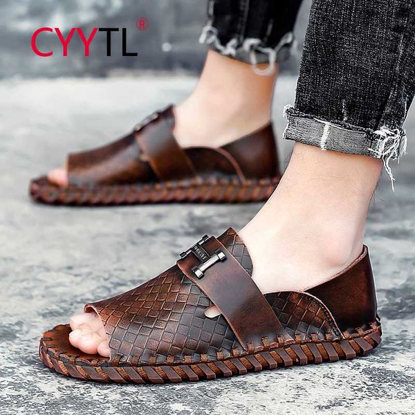 sandals cyytl open toe men's 2021 summer leather outddoor beach garden shoes male slippers comfort sandalia masculina, Black
sandals cyytl open toe men's 2021 summer leather outddoor beach garden shoes male slippers comfort sandalia masculina, Black