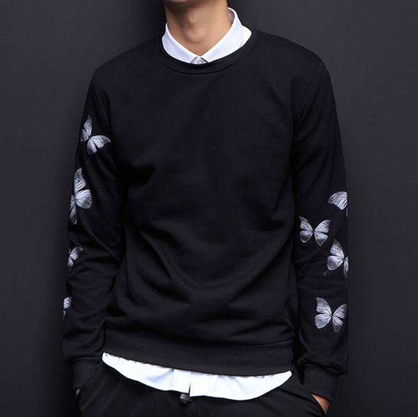2017 spring new butterfly hooded large size men hoodie sweatshirts sportwears pullover supremitied 3d sweatshirts, Black
2017 spring new butterfly hooded large size men hoodie sweatshirts sportwears pullover supremitied 3d sweatshirts, Black