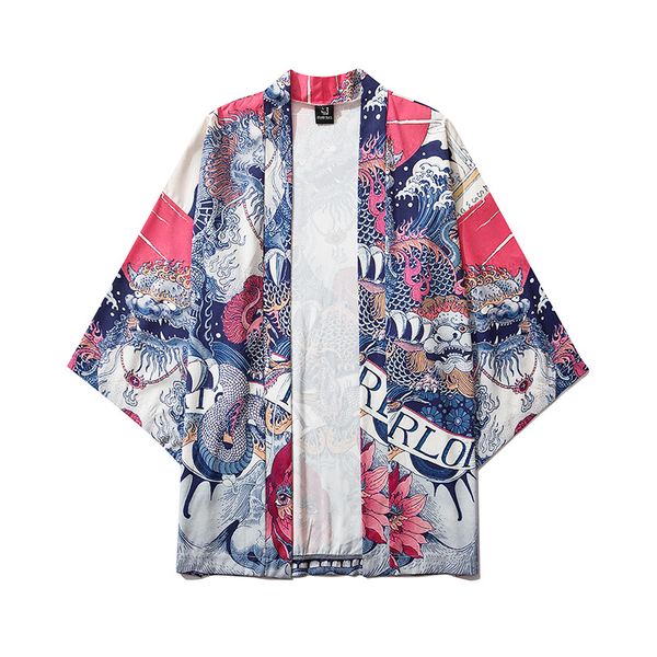 men streetwear fashion hip hop loose casual cardigan short sleeve shirts male pattern print japan kimono beach shirts, White;black
men streetwear fashion hip hop loose casual cardigan short sleeve shirts male pattern print japan kimono beach shirts, White;black